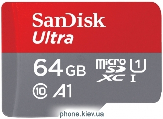 SanDisk Ultra microSDXC SDSQUA4-064G-GN6MN 64GB