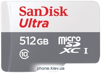 SanDisk Ultra microSDXC SDSQUNR-512G-GN3MN 512GB