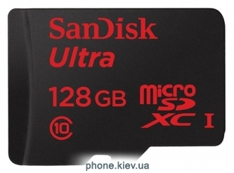 Sandisk Ultra microSDXC Class 10 UHS-I 30MB/s 128GB + SD adapter