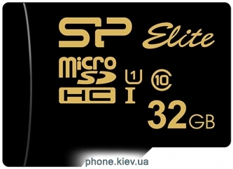 Silicon Power Elite Gold microSDHC SP032GBSTHBU1V1G 32GB