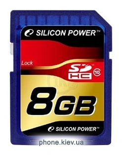 Silicon Power SDHC Card 8GB Class 10