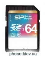 Silicon Power SDXC UHS Class 1 Class10 64GB