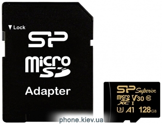 Silicon Power Superior Golden A1 microSDXC SP128GBSTXDV3V1GSP 128GB