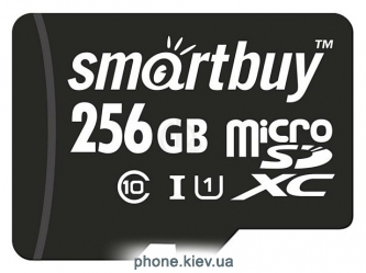 SmartBuy microSDXC Class 10 UHS-I U1 256GB + SD adapter