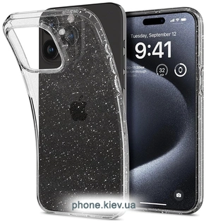 Spigen Liquid Crystal Glitter ��� iPhone 15 Pro ACS06701 (�����������/����������)