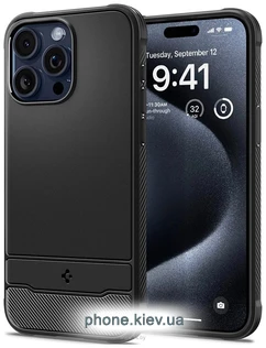 Spigen Rugged Armor (MagFit) ��� iPhone 15 Pro ACS06703 (������)