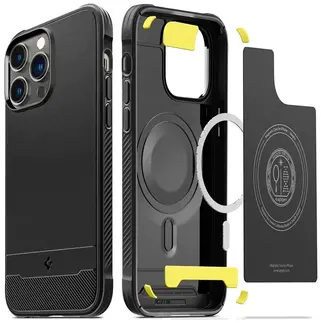 Spigen Rugged Armor MagFit iPhone 14 Pro Max ACS04812 (matte black)