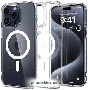 Spigen Ultra Hybrid (MagFit) ��� iPhone 15 Pro ACS06715 (�����)
