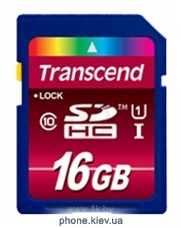 Transcend TS16GSDHC10U1