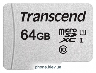 Transcend microSDXC 300S 64GB + 