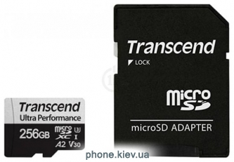 Transcend microSDXC TS256GUSD340S 256GB + SD adapter