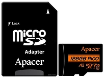 Apacer microSDXC AP128GMCSX10U8-R 128GB (� ���������)