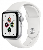 Apple Watch SE GPS 40mm Aluminum Case with Sport Loop