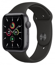 Apple Watch SE GPS 44mm Aluminum Case with Sport Band