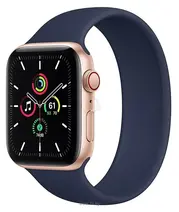 Apple Watch SE GPS + Cellular 44mm Aluminum Case with Solo Loop