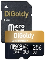 DiGoldy Extreme Pro microSDXC 256GB DG256GCSDXC10UHS-1-ElU3 W