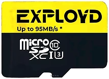 Exployd Premium Series microSDXC 512GB EX512GCSDXC10UHS-1-ELU3-W/A-AD