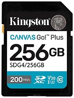 Kingston Canvas Go! Plus SDXC 256GB SDG4/256GB