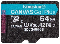 Kingston Canvas Go! microSDXC 64GB SDCG4/64GB