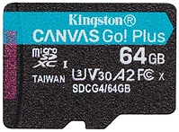 Kingston Canvas Go! microSDXC 64GB SDCG4/64GB (� ���������)