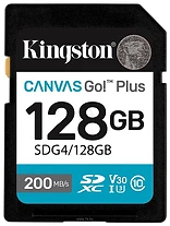 Kingston Canvas Go! Plus SDXC 128GB SDG4/128GB