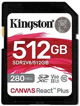 Kingston Canvas React Plus V60 SDXC 512GB