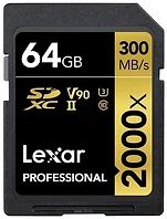 Lexar Professional 2000x SDXC LSD2000064G-BNNNG 64GB