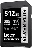 Lexar Professional SILVER PLUS SDXC LSDSIPL512G-BNNNG 512GB