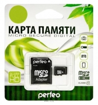 Perfeo microSDHC Class 10 8GB +  [PF8GMCSH10A]