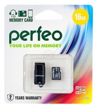 Perfeo microSDHC PF16GMCSH10CR 16GB ( )