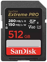 SanDisk Extreme PRO SDXC SDSDXEP-512G-GN4IN 512GB