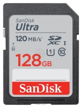 SanDisk Ultra SDXC Class 10 UHS-I 120MB/s 128GB