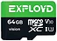 Exployd Vision microSDXC 64GB EX64GCSDXC10-U3-V30 (� ���������)