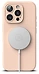Ringke Silicone Magnetic Magsafe ��� Apple iPhone 16 Pro Pink Sand