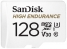 SanDisk High Endurance microSDXC SDSQQNR-128G-GN6IA 128GB + SD adapter