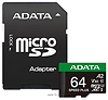 ADATA SPEED PLUS microSDXC 64GB UD64GUI3V30A2SP-RA1 (�...