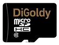 DiGoldy microSD (Class 10) 16GB [DG0016GCSDHC10-W/A-AD]