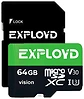 Exployd Vision microSDXC 64GB EX64GCSDXC10-U3-V30 (�...