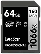Lexar Professional 1066x SDXC LSD1066064G-BNNNG 64GB