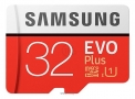 Samsung microSDHC EVO Plus 95MB/s 32GB + SD adapter