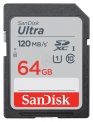 SanDisk Ultra SDXC Class 10 UHS-I 120MB/s 64GB