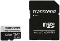 Transcend microSDXC 330S Class 10 U3 A1 V30 128GB + SD adapter